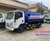 Xe bồn chở xăng dầu 7 khối Isuzu NQR 550